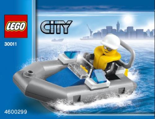 Lego Police Dinghy