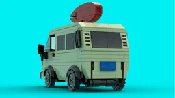 Surfer Boy Pizza Van