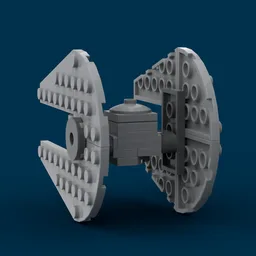 Mini TIE Interceptor from set 30708