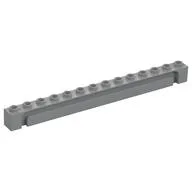 Brick Special 1 x 14 Grooved / Light Bluish Gray