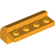 Lego Brick Curved 2 x 4 x 1 1/3 / Bright Light Orange
