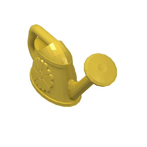 Lego Fabuland, Equipment Watering Can / Yellow