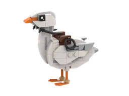 Rideable goose