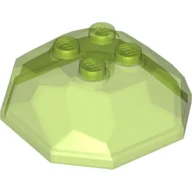 Rock Boulder 4 x 4, Top / Trans-Bright Green