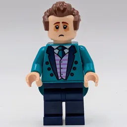 Dark Turquoise Torso, Dark Blue Legs, Reddish Brown Hair