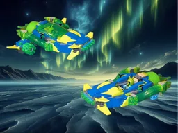 71491 Alien Interceptor Spaceship