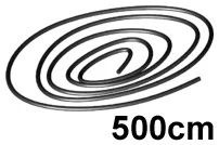 String Cord Thin (0.5mm) 500cm / Black