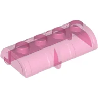 Treasure Chest Lid [Thick Hinge] / Trans-Dark Pink
