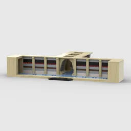 Star Trek TNG USS Enterprise Corridor Minifigure Display Stand