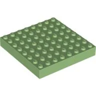 Brick 8 x 8 / Medium Green