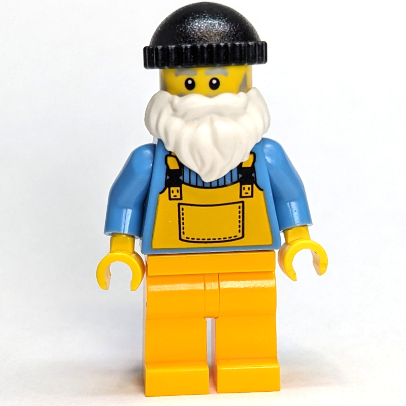 Lego Fisherman - Black Cap