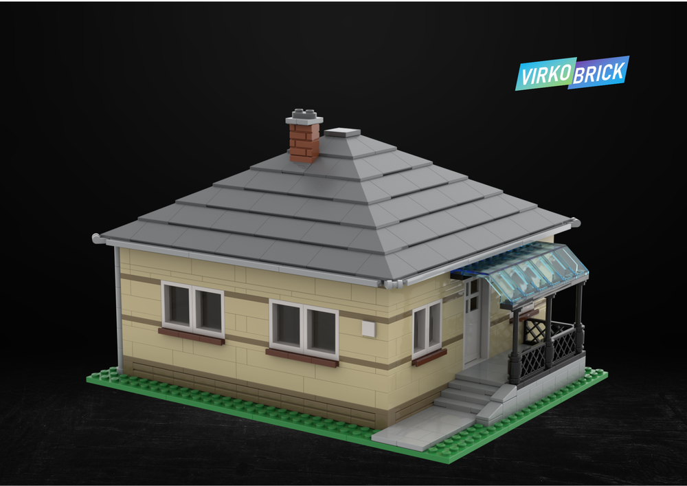 Lego Kádár Cube House / Kádár kocka (hungarian family house)