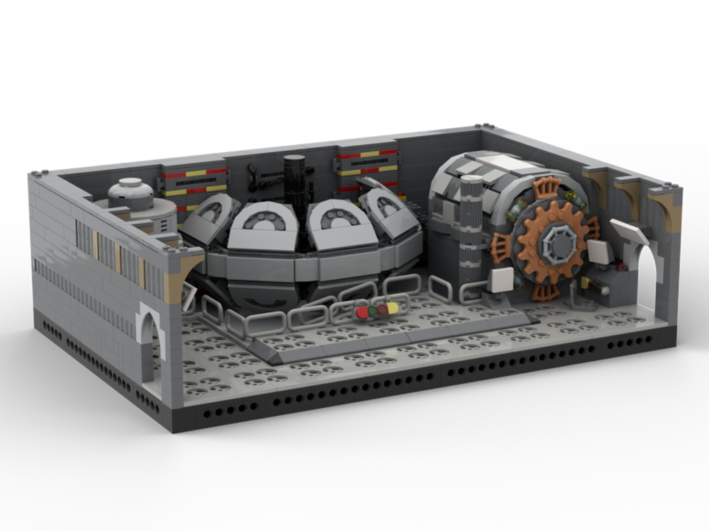 Lego Fallout Shelter Nuclear Power Plant