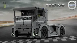 42156 Iron Knight Racing Truck - alternate build