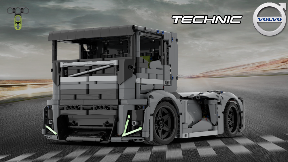 Lego 42156 Iron Knight Racing Truck - alternate build