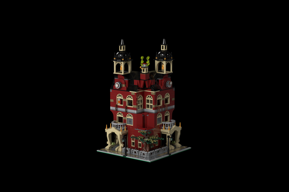 Lego Corner Modular House