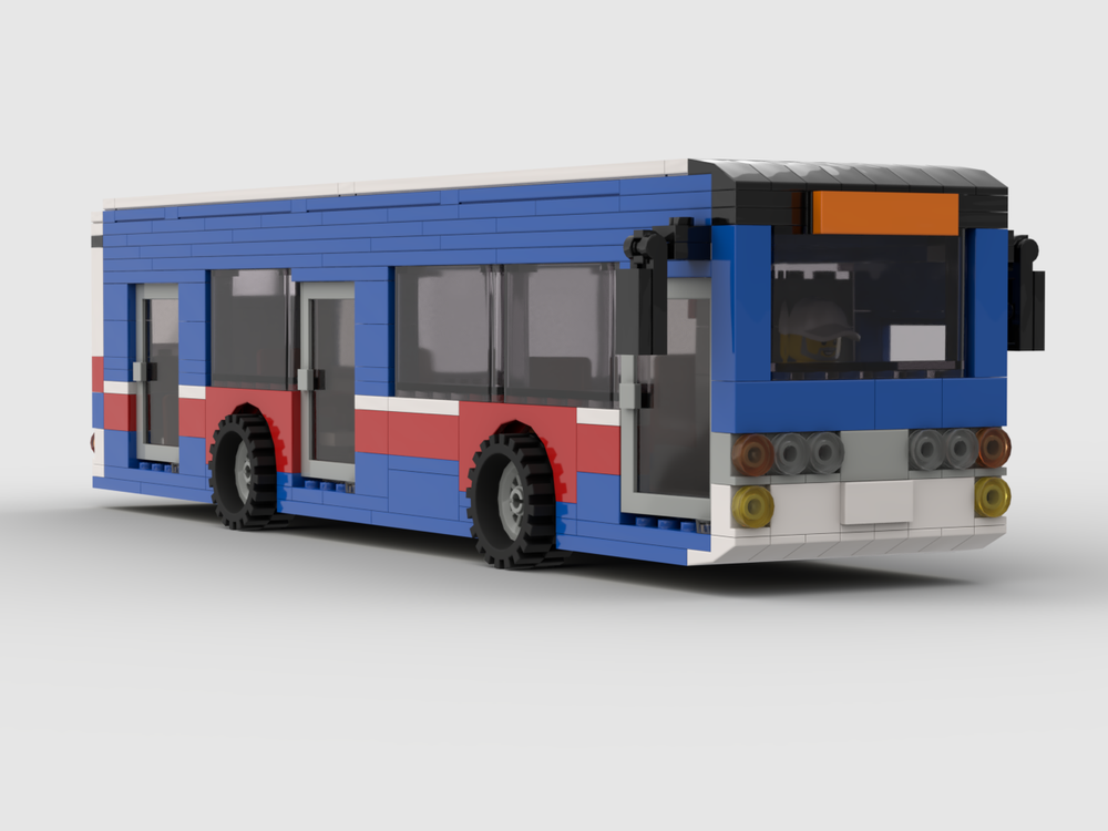 Lego Bus Solaris Urbino 12 (Bydgoszcz city painting)