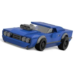 American Muscle Car No2 - 8 Stud wide style