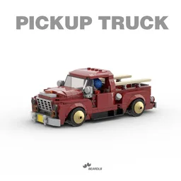 tiny pickup truck 8wide Speed Champions