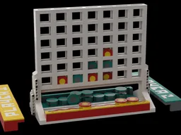 Four in a row boardgame