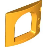 Duplo Door / Window, Castle / Bright Light Orange