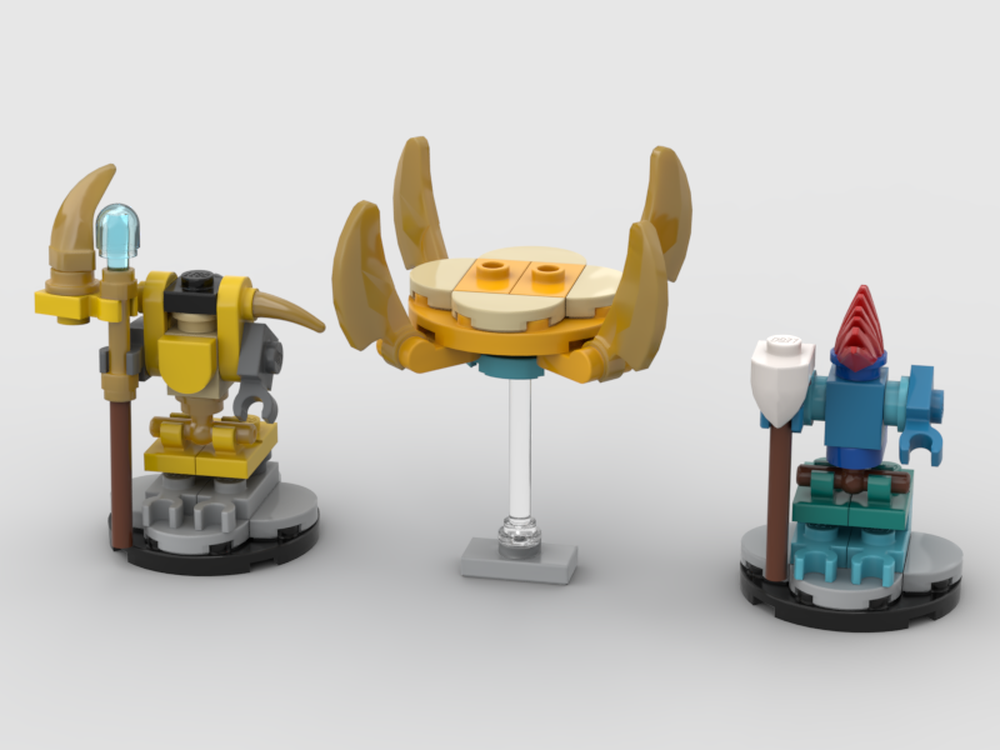 Lego Disiples of Tzeentch Magister and Ogroid Thaumaturge