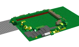 Hill base for Medieval Blacksmith