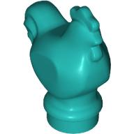 Lego Animal, Chicken [PLAIN] / Dark Turquoise
