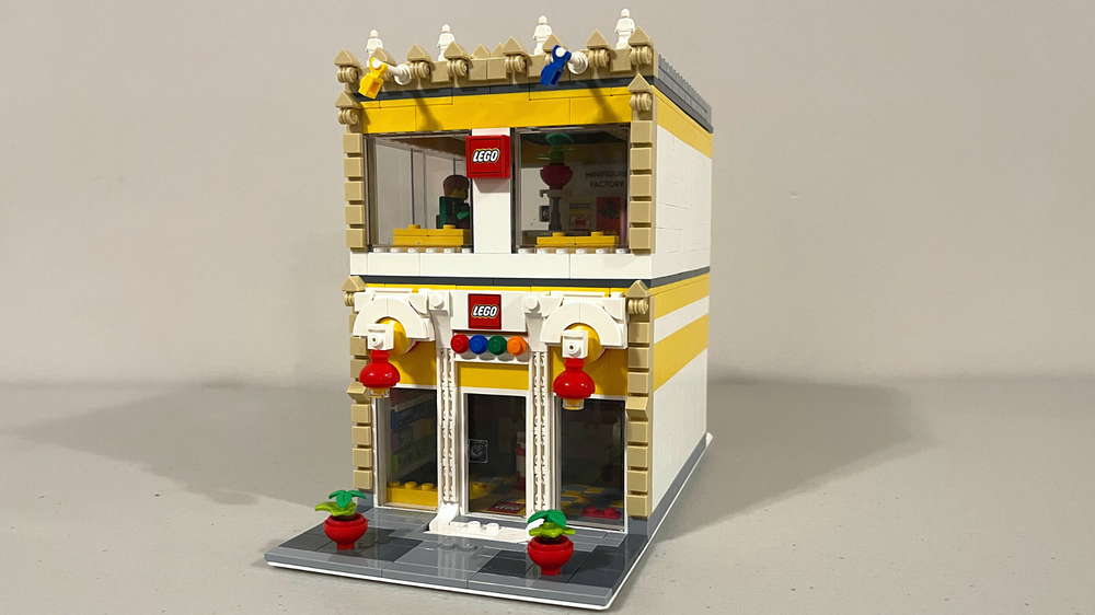 Lego Store Modular Building (Half Baseplate) 40574-1 x3
