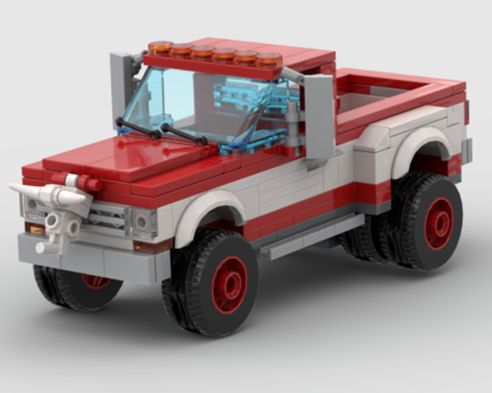 Lego 1980s Ford F-350 Dually