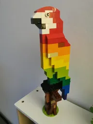 10717 Rainbow parrot