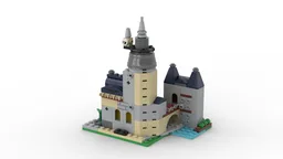10404 mini Hogwarts Castle - Harry Potter