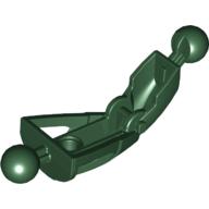 Lego Large Figure Skeletal, Limb, with 2 Ball Joints, and 1 Hole (Toa Nuva) / Dark Green
