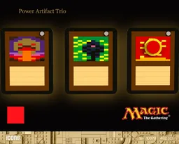 Magic The Gathering - Power Artifacts Trio MOC 10379