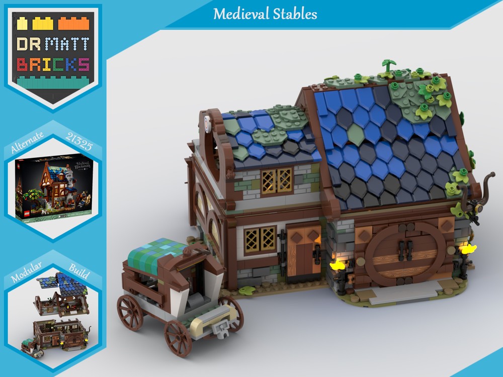 Lego Medieval Stables