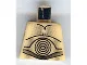 Torso SW C-3PO Pattern / Pearl Light Gold