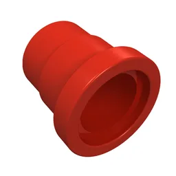 Technic Hub / Handle 1 x 1 / Red