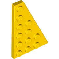 Wedge Plate 6 x 4 Right / Yellow