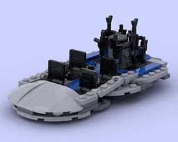 332nd Transport Speeder 75359 X2 Alternate Build