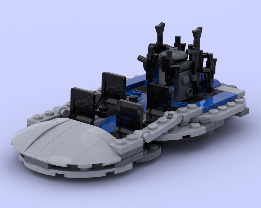 Lego 332nd Transport Speeder 75359 X2 Alternate Build