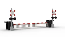 Railroad Crossing Signals - Signaux de croisement de chemin de fer -- MOC