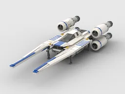 U WING UT-60D MINIFIG SCALE MOC 75155