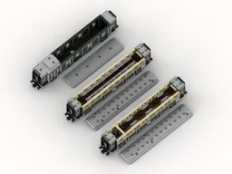 Bavarian Express Train (Moc-Pack) (8w)