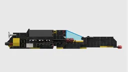 Blacktron modular spaceship