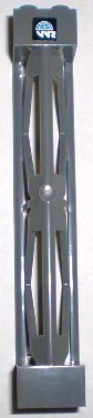Lego Support 2 x 2 x 10 Girder Triangular Vertical - Type 3 - 3 Posts, 2 Sections with World Racers Logo Pattern (Sticker) - Set 8898