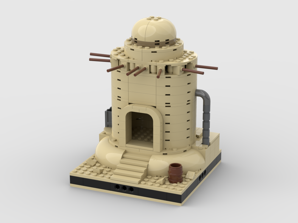 Lego Desert House #14 for a Modular Space desert village