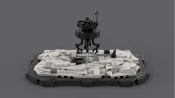 Imperial Probe Droid Diorama