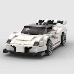 Modified highway speedster with openable front hood
