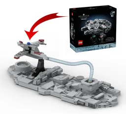 Trench Run - Alternate Build of 75375-1 The Milenium Falcon