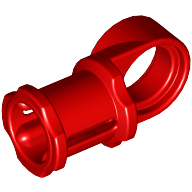 Lego Technic Axle and Pin Connector Toggle Joint Smooth / Red
